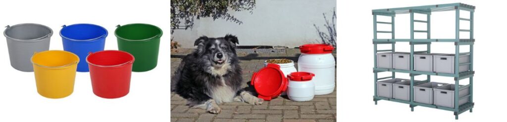 Produkte für Tiere: Trinknäpfe, Futterschalen, Kaninchenboxen und mehr