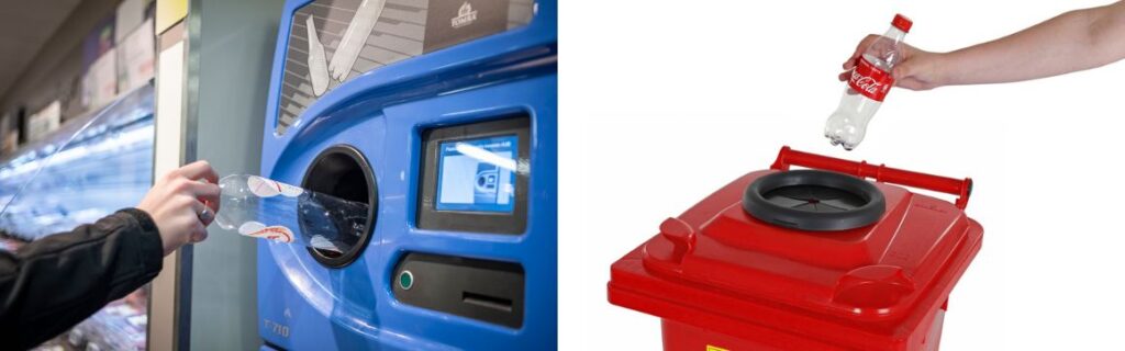 Sammelbehälter für PET-Flaschen